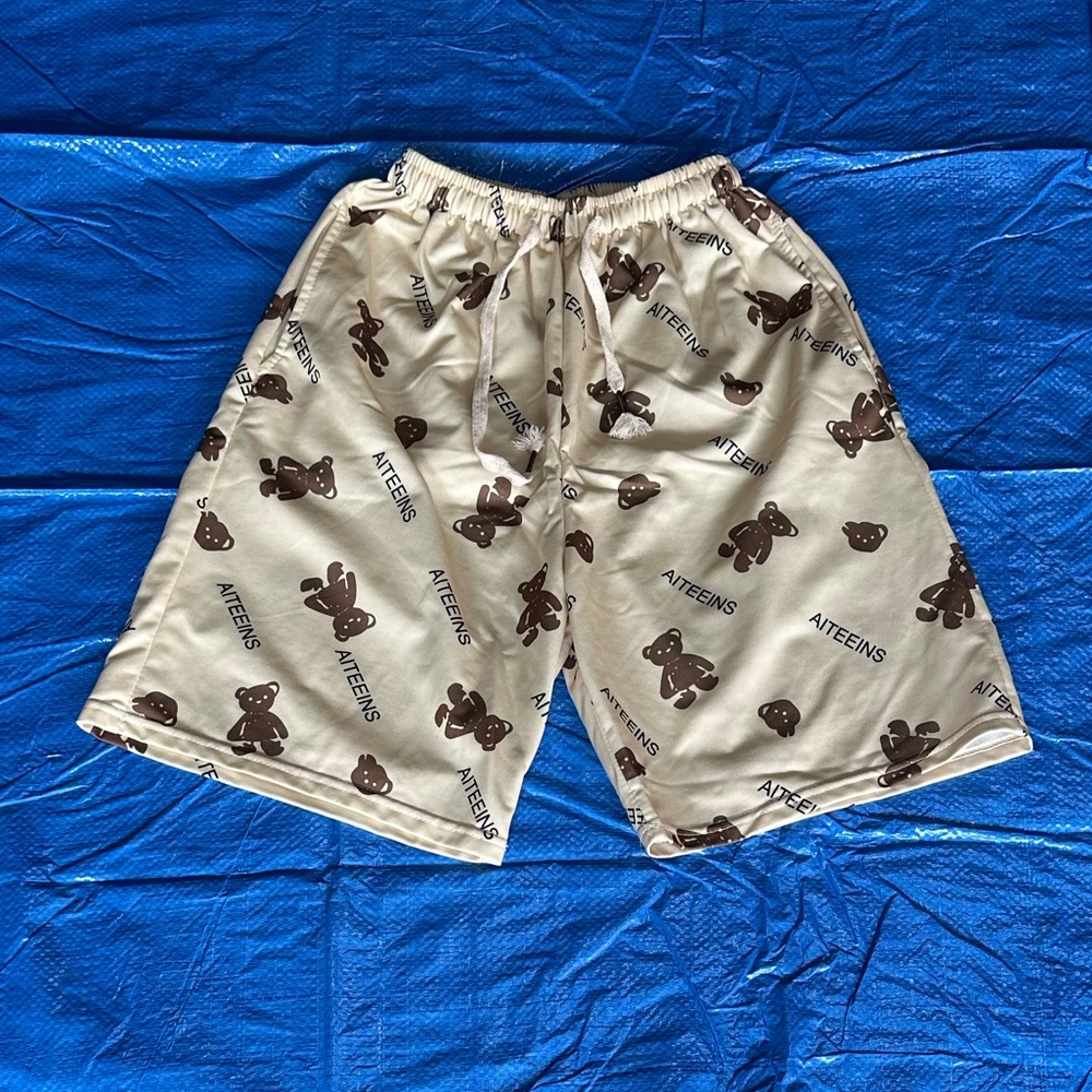 Cute Japanese Bear Shorts (Simple, Worn Once)